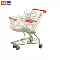 北京德诚和(DECHENGHE)超市购物车卖场单层提篮车超市手推车购物筐 超市购物车