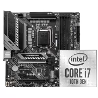 Intel英特尔I7-10700K散片微星华硕Z490 B460主板CPU