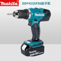 牧田(Makita) DDF453SFX6 18V锂电起子电钻13mm起子机 充电式起子电钻套装