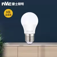 雷士(NVC)雷士照明 LED球泡RS大功率灯泡 高亮节能正白光6500K灯泡 9W