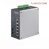 TP-LINK TL-ER6225G 5口千兆有线VPN工业级路由器2千兆光口内置AC可统一管理200台 单位:个