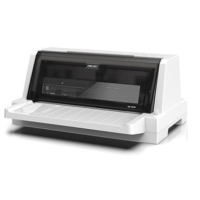 得力DL-610K针式打印机(白灰色)