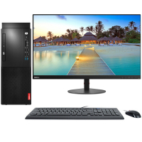 联想(Lenovo)启天M43E-A012台式电脑i5-10500/4G/1T+128G/集显/Win10专/19.5寸