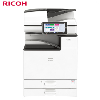 理光(Ricoh) IM C3500 双面输稿器+双面+双纸盒 A3多功能彩色复印机 (计价单位:台) 白色