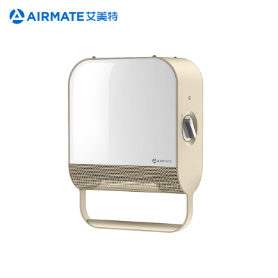 艾美特(Airmate) 取暖器 暖风机WP20-X11-2 家用 镜面暖风机 PTC陶瓷 浴居两用 镜面防水取暖器