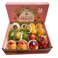 水果礼盒混合装新鲜高档进口水果礼品速达鲜果生态水果礼盒200
