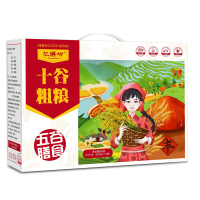 亿膳坊(YISHANFANG)十谷粗粮(糯米 红米 青稞 黄豆 荞麦 糙米 燕麦 麦仁 高粱米 玉米渣)250g*10袋