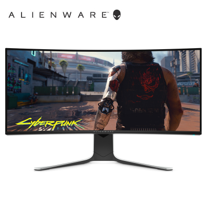 外星人(ALIENWARE)AW3420DW 34英寸120Hz刷新率曲面屏电竞游戏显示器 白色