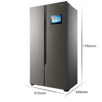 海信(Hisense) 对门冰箱 BCD-532WFK1DPUJ 变频无霜电冰箱 10.1英寸大屏WiFi 532升