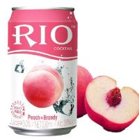 锐澳 RIO 鸡尾酒 预调酒白桃味白兰地 330ml