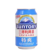 [家乐福商品] 三得利 啤酒 特爽 330mL*6 罐 4/箱