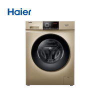 海尔/Haier 10公斤滚筒 变频节能大容量高温筒自洁巴氏除菌消毒 全自动滚筒洗衣机 新品XQG100-B016G