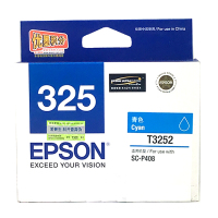 [精选]爱普生(EPSON) T3252 青色 原装墨盒 适用P408机器