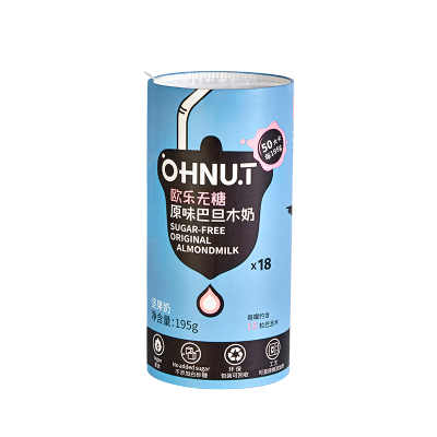 欧乐(OHNUT)无糖原味195ml巴旦木坚果奶健身营养植物蛋白饮料