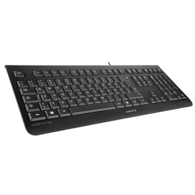 樱桃(CHERRY)KC1000 有线薄膜办公键盘 黑色