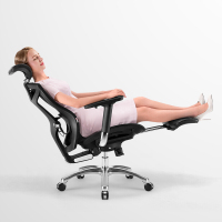 西昊(SIHOO) 人体工学电脑椅子 办公椅老板转椅 电竞椅家用网布座椅 V1