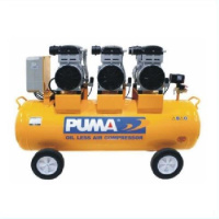 巨霸 PUMA WE1110A-3 无油静音直接式空压机,单相4.5HP/3.4KW/S4 WE1110A-3(交安)