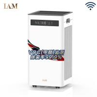 IAM KJ500F 空气净化器 除甲醛细菌过滤病菌雾霾异味PM2.5静音空气净化器 单台价格