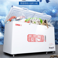 星星(XINGX)518升商用大容量卧式冰柜 冷藏冷冻转换单温大冷柜家用冰箱 BD/BC-518G