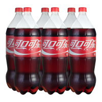 晋唐可口可乐 Coca-Cola 汽水 碳酸饮料 2L*6瓶