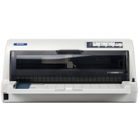 爱普生(EPSON)LQ-680KII 针式打印机(106列平推式)快递单 发票 票据针式打印机 标准配置