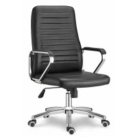 Aibik电脑椅子办公家用优质皮U转轮办公椅子