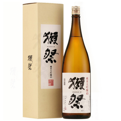 獭祭45纯米大吟酿清酒(发酵酒)1.8L