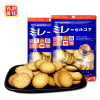 雅佳网红日式小圆饼海盐味100g*6包