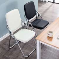 折叠椅子会议凳子便携休闲培训电脑椅 48*48*90cm(一个装)可定制