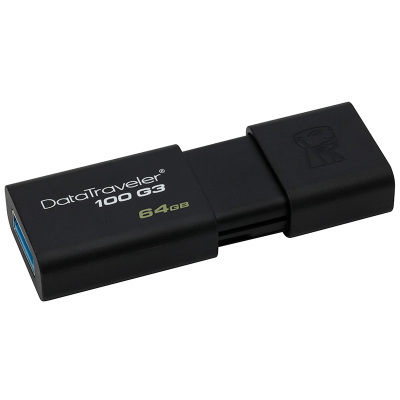 金士顿 100G3 优盘USB3.0 高速U盘 64G（单位：件）