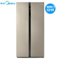 美的(Midea) BCD-521WKM(E) 双门对开门电冰箱节能纤薄风冷无霜