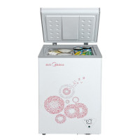 美的(Midea) BD-BC-96KM(E) 冰柜冷柜 立式家用 迷你冷藏冷冻节能