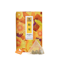 八马茶叶 花茶菊花胎菊花杭白菊花蕾桐乡菊花三角袋泡茶自饮装36g