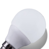 佛山照明(FSL)LED灯泡节能球泡E14螺口家用商用光源3W白光6500K E14 12个/盒(金辉定制)