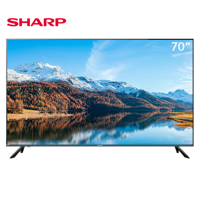 夏普(SHARP) 4T-K70K7CA 70吋4K超清HDR蓝牙语音智能音乐电视