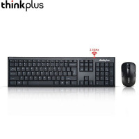 ThinkPad EC200 黑色无线键盘鼠标套装 笔记本电脑办公键鼠套装