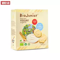 碧欧奇(Biojunior)酸奶饼干欧盟中国双有机宝宝磨牙饼干补钙(2岁+食用) 酸奶饼干(100g/盒)