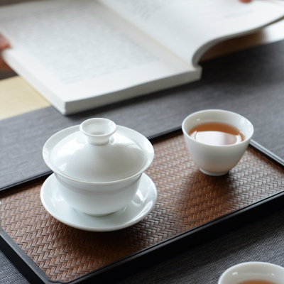 大润窑 茶具 茶艺世家 白瓷10件套 白色（单位：套）
