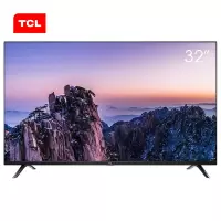 TCL 32A160 32英寸液晶电视 2K高清超薄窄边框商用电视 易操作卧室小尺寸超薄电视 黑色