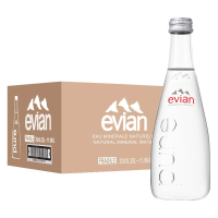 evian依云矿泉水玻璃瓶330ml*20瓶