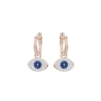 SWAROVSKI 施华洛世奇 奇恶魔之眼 SYMBOL耳环人造仿水晶耳钉耳饰女5425857 礼物女轻奢饰品