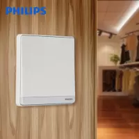 飞利浦(Philips) 面板 开关 单键 单个装