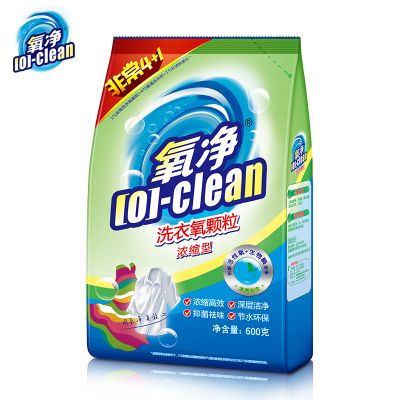 氧净([O]-clean) 氧净 洗衣氧颗粒 孕妇婴儿适用洗衣粉600g袋装