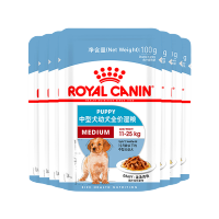 皇家中型犬幼犬全价湿粮MEPW/100g×7包