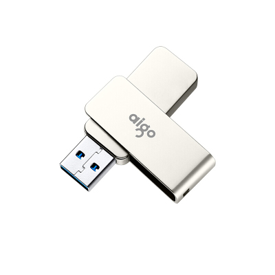 爱国者(AIGO) U268 U盘(32GB 金属旋转系列 银色 )