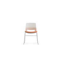 麦格尚 多功能椅ESN-001C雪橇架 简约现代创意椅休闲洽谈椅 咖啡椅餐椅 职员会议椅(请备注颜色)