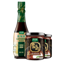 太太乐酱大师卤肉饭酱200g*2瓶+原味鲜头道特级鲜酱油450ml*1瓶超划算组合搭配