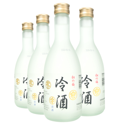 松竹梅冷酒清酒日式酒发酵洋酒360ml(四瓶装)
