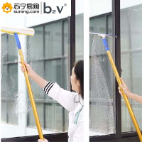 b2V 刮玻璃器 不锈钢伸缩杆 2.4米(3件套)