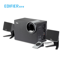 漫步者(EDIFIER)R201T 北美 2.1声道 多媒体音箱 音响 电脑音箱 黑色